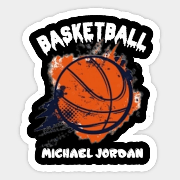 Michael Jordan Sticker by TshirtMA